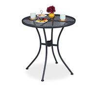 Relaxdays Table ronde de jardin