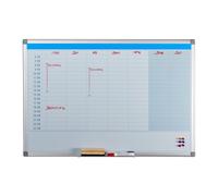 Relaxdays Tableau blanc d'organisation