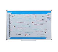 Relaxdays Tableau blanc d'organisation
