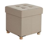 Relaxdays Tabouret avec rangement