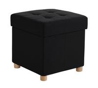 Relaxdays Tabouret avec rangement