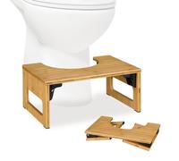 Relaxdays Tabouret de salle de bain