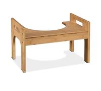 Relaxdays Tabouret de salle de bain
