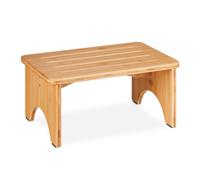 Relaxdays Tabouret en bambou