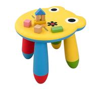 Relaxdays Tabouret Enfant Grenouille, 26 cm, Lavable, léger, coloré | indéformable, tabouret pour enfants, en plastique