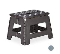 Relaxdays Tabouret Pliable Tabouret Pour Enfants Escabeau Tabouret En Plastique 120 Kg Multicolore