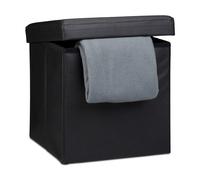 Relaxdays Tabouret pliant similicuir