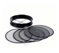 Relaxdays Tamis de jardin, 5 inserts Ø 30 cm