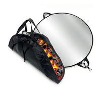 Relaxdays Tapis anti-feu pour barbecue & brasero