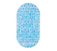 Relaxdays Tapis de bain à l’aspect rocheux coloré
