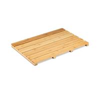 Relaxdays Tapis de bain en bambou