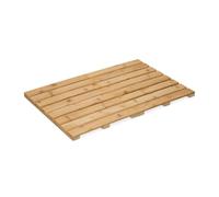 Relaxdays Tapis de bain en bambou
