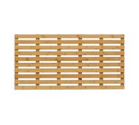 Relaxdays Tapis de bain en bambou