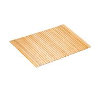 Relaxdays Tapis de bain en bambou
