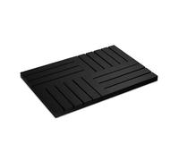 Relaxdays Tapis de bain en bambou