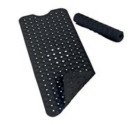 Relaxdays Tapis de Bain, Extra-Large, Bath Mat avec ventouses, Carpette de Bain Lavable, 97 x 39 cm, Choix de Couleurs