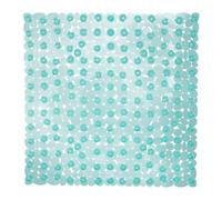 Relaxdays Tapis de douche carré aspect pierre