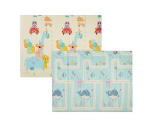 Relaxdays Tapis de jeu animaux marins et autres