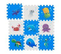 Relaxdays Tapis de jeu au design maritime
