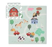Relaxdays Tapis de jeu sur le thème de la ferme