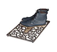 Relaxdays Paillasson en fonte demi-lune rectangle