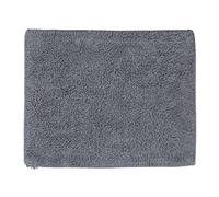Relaxdays - Tapis de salle de bain - Lavable - Pour sol chauffant - Gris