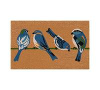 Relaxdays Tapis d'entrée 60×40 cm Coco, intérieur/extérieur