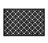 Relaxdays Tapis d'entrée à motif, 60 x 40 cm