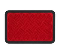 Relaxdays Tapis d'entrée polypropylène rainuré