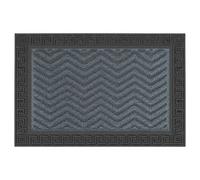 Relaxdays Tapis d'entrée polypropylène rainuré