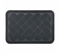 Relaxdays Tapis d'entrée polypropylène rainuré