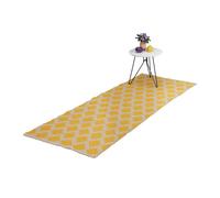 Relaxdays Tapis en coton 80 x 200 cm