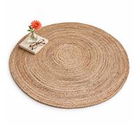 Relaxdays Tapis en jute tissé à la main