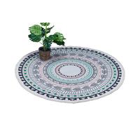Relaxdays Tapis rond motif mandala