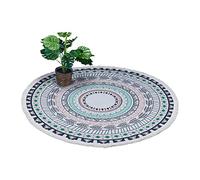 Relaxdays Tapis rond motif mandala