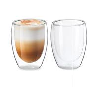 Relaxdays Lot de tasses à latte macchiato