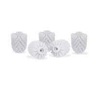 Relaxdays Tête de rechange brosse WC lot de 80