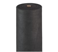 Relaxdays Toile paillage anti-mauvaises herbes 50m Bâche tissée Toile 50g/m² géotextile, Résiste UV, antidéchirure, noir