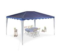 Relaxdays Tonnelle bleu foncé de 3x4 m