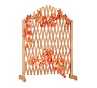 Relaxdays Treillis extensible en bois