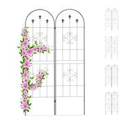 Relaxdays Treillis jardin fer set de 2