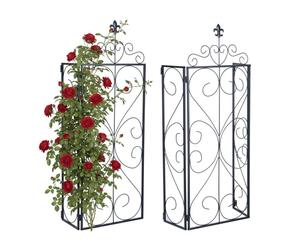 Relaxdays Treillis modulables, lot de 2
