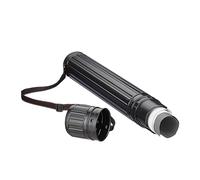Relaxdays Tube de Transport, pour Poster et Dessin, Jusqu’au Format 0A, Extensible, 64-107 cm, Noir