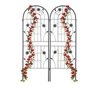 Relaxdays Grille tuteur plante - lot de 2, 150 cm