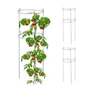 Relaxdays Tuteur à tomates en lot de 3