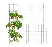 Relaxdays Tuteur à tomates en lot de 6