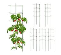 Relaxdays Tuteur à tomates en lot de 6