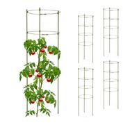 Relaxdays Tuteur lot de 5 90 cm