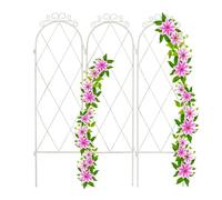Relaxdays Tuteur plantes grimpantes Lot de 3