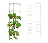 Relaxdays Tuteur lot de 5 90 cm